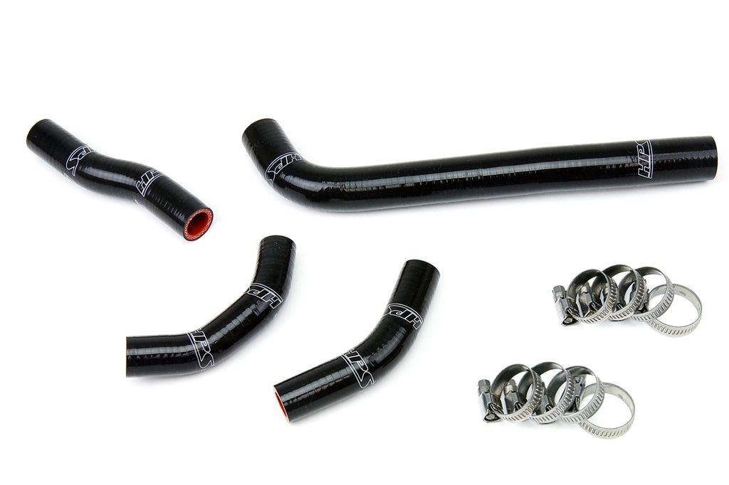 HPS 57-1235-BLK Black Silicone Radiator Hose For 2010-2013 CRF250R