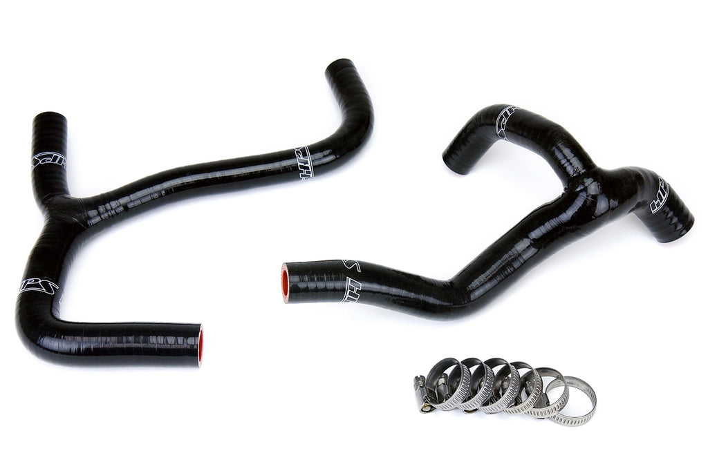 HPS 57-1238-BLK Black Silicone Radiator Hose For 2003-2004 CRF450R