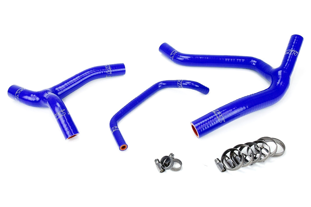 HPS 57-1244-BLUE Blue Silicone Radiator Hose For 2006-2008 KX450F