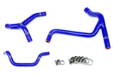 HPS 57-1246-BLUE Blue Silicone Radiator Hose For 2010-2012 KX450F