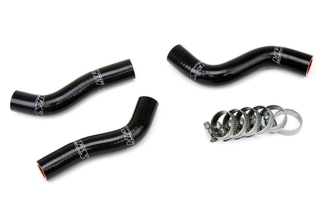 HPS 57-1248-BLK Black Silicone Radiator Hose For 2007-2010 250SXF