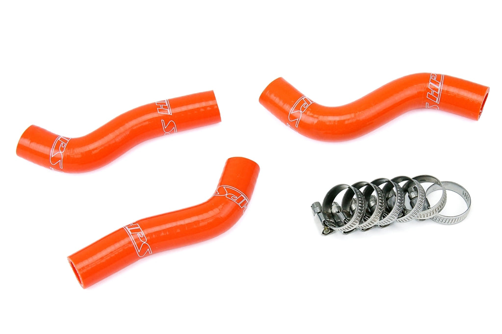 HPS 57-1248-ORG Orange Silicone Radiator Hose For 2007-2010 250SXF