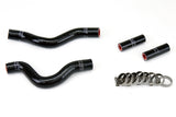 HPS 57-1257-BLK Black Silicone Radiator Hose For 2001-2011 RM250