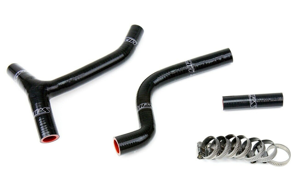 HPS 57-1265-BLK Black Silicone Radiator Hose For 2010-2011 YZ250F