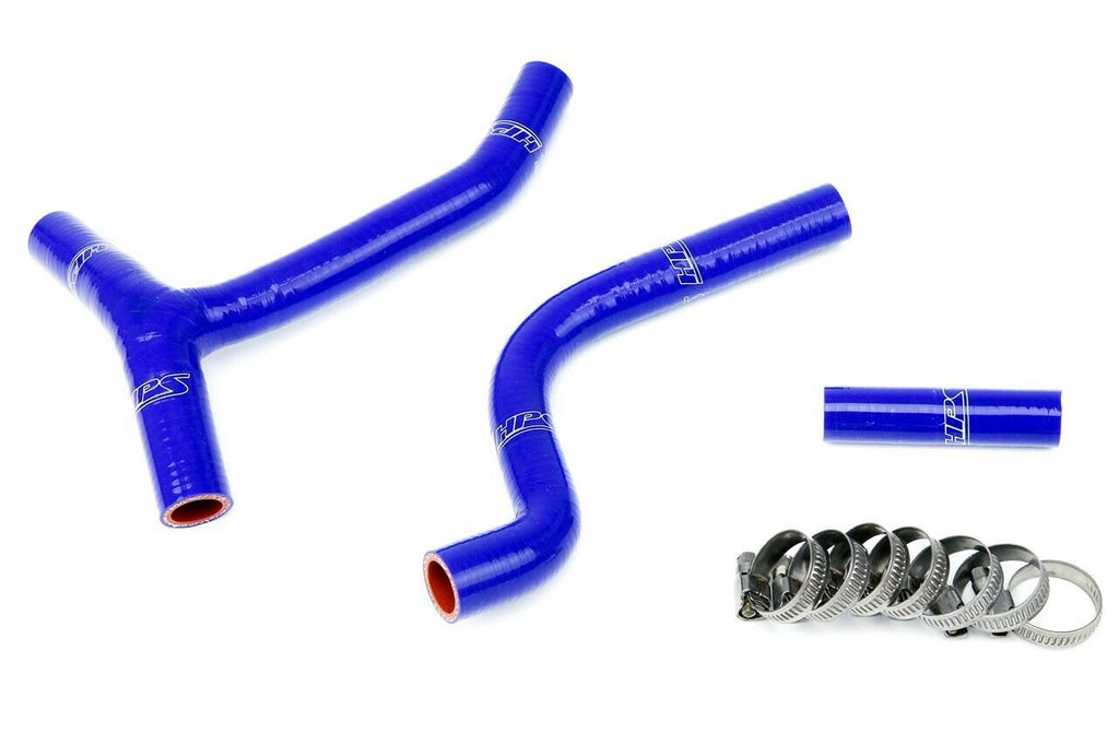 HPS 57-1265-BLUE Blue Silicone Radiator Hose For 2010-2011 YZ250F