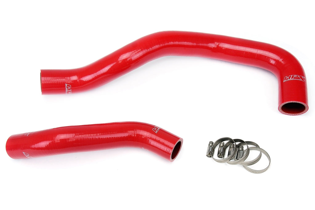 HPS 57-1271-RED Red Silicone Radiator Hose For 1998-2005 GS300 I6 3.0L