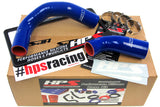 HPS 57-1280-BLUE Blue Silicone Radiator Hose For 03-04 Mustang SVT Cobra 4.6L V8