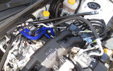 HPS 57-1282-BLUE-2 Blue Silicone Heater Hose For 2013-2020 BRZ