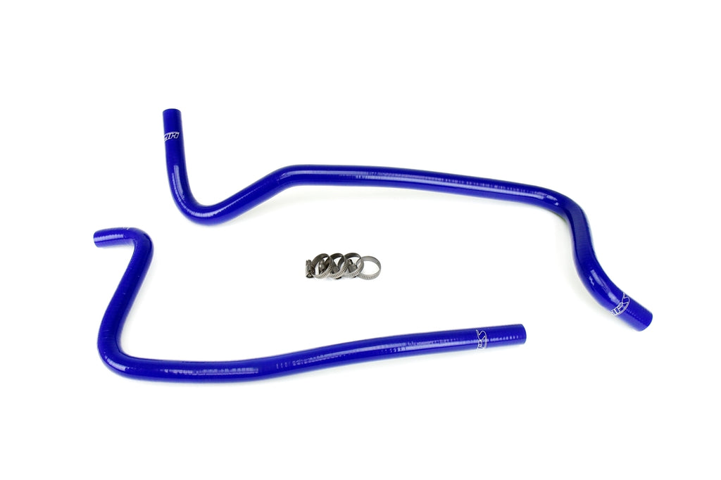 HPS Blue Silicone Heater Hose For 2002-2006 Wrangler TJ 4.0L Left Hand Drive