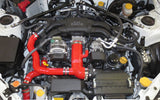 HPS 57-1293-RED-2 Red Silicone Intake Hose For 2013-2016 BRZ