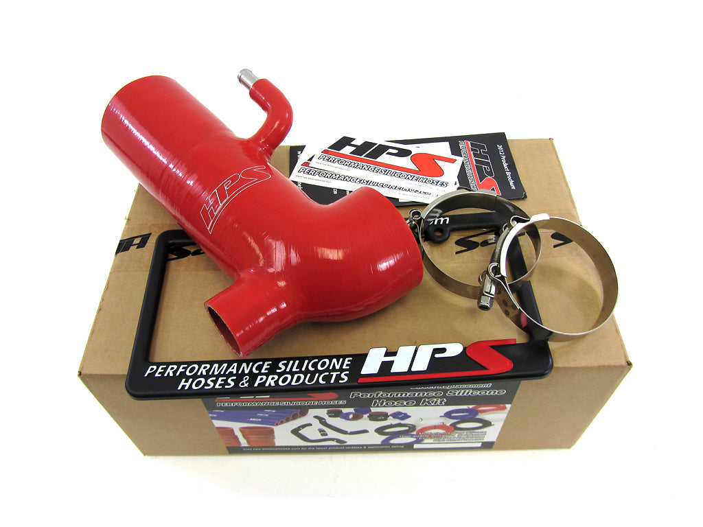 HPS 57-1294-RED-2 Red Silicone Intake Hose For 2013-2016 BRZ