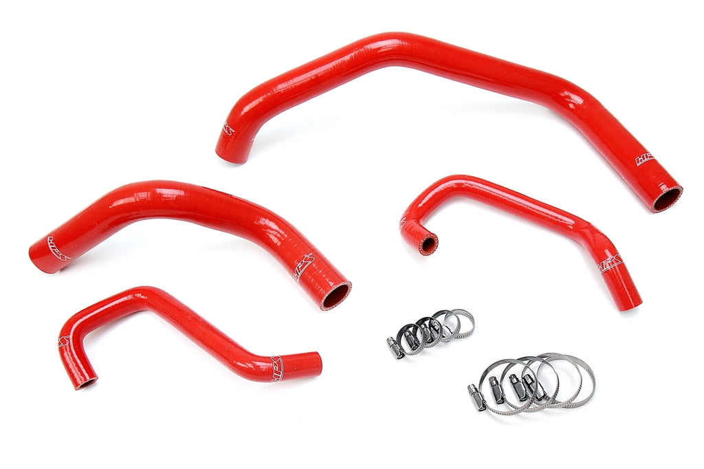 HPS 57-1301-RED Red Silicone Radiator Hose For 2007-2015 Tundra 4.0L V6