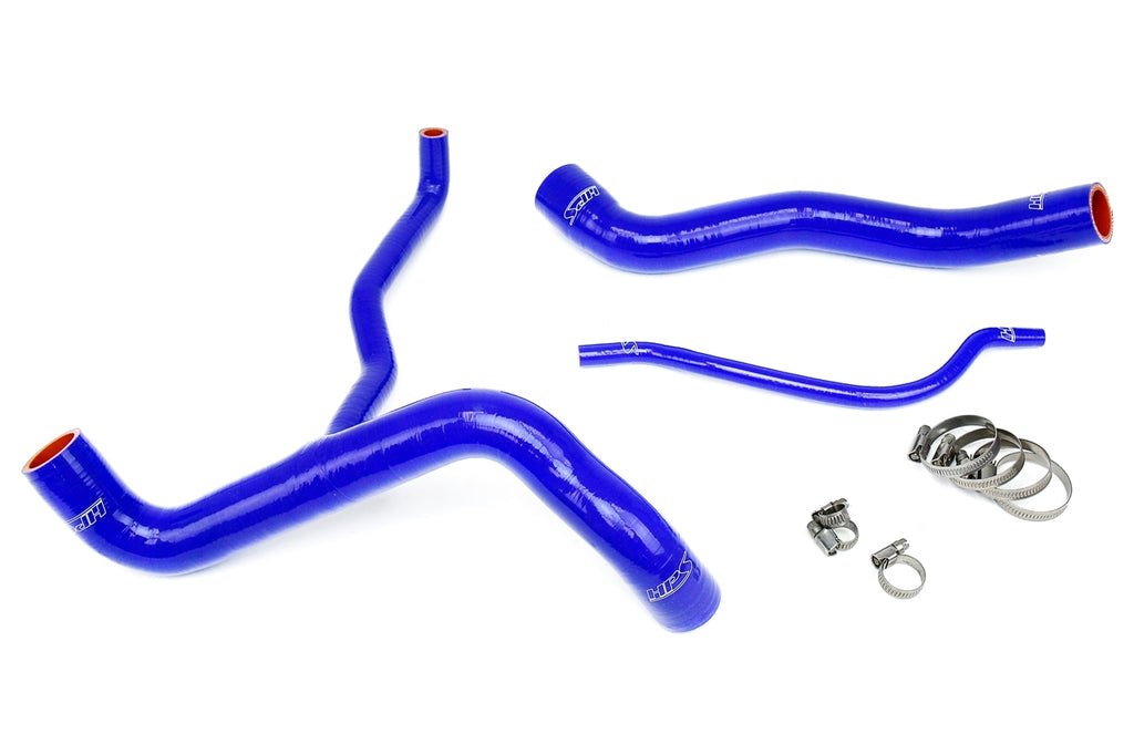 HPS 57-1304-BLUE Blue Silicone Radiator Hose For 2010-2011 Camaro SS 6.2L V8