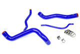 HPS 57-1304-BLUE Blue Silicone Radiator Hose For 2010-2011 Camaro SS 6.2L V8