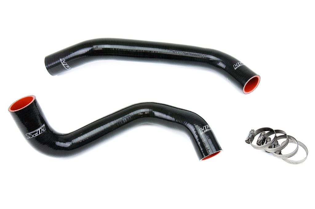 HPS 57-1305-BLK Black Silicone Radiator Hose For 2010-2015 Camaro 3.6L V6