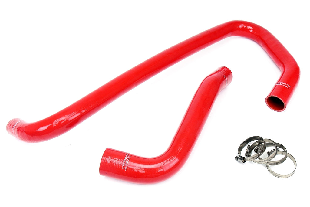 HPS 57-1307-RED Red Silicone Radiator Hose For 2010-2017 Ram Pickup 5.7L V8 Hemi