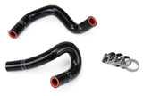 HPS 57-1309-BLK Black Silicone Heater Hose For 1990-1993 Miata 1.6L