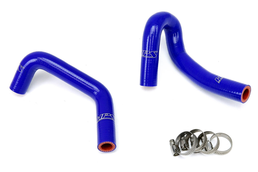 HPS 57-1311-BLUE Blue Silicone Heater Hose For 1999-2005 Miata 1.8L