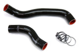 HPS 57-1313-BLK Black Silicone Radiator Hose For 1986-1988 RX7 1.3L NA / Turbo