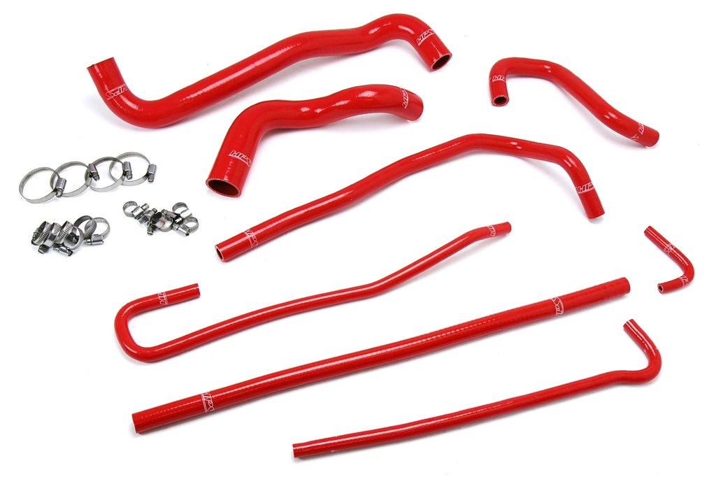 HPS Red Radiator Hose Kit For 97-04 Corvette 5.7L LS1 / LS6 V8 (Base and Z06)