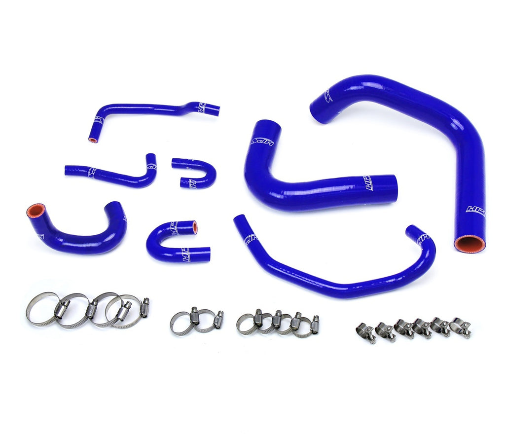 HPS 57-1323R-BLUE-2 Blue Silicone Radiator Hose For 1989-1995 Pickup 3.0L V6