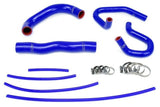 HPS Blue Radiator Hose Kit For 13-14 Genesis 2DR 2.0T Turbo 4Cyl Left Hand Drive