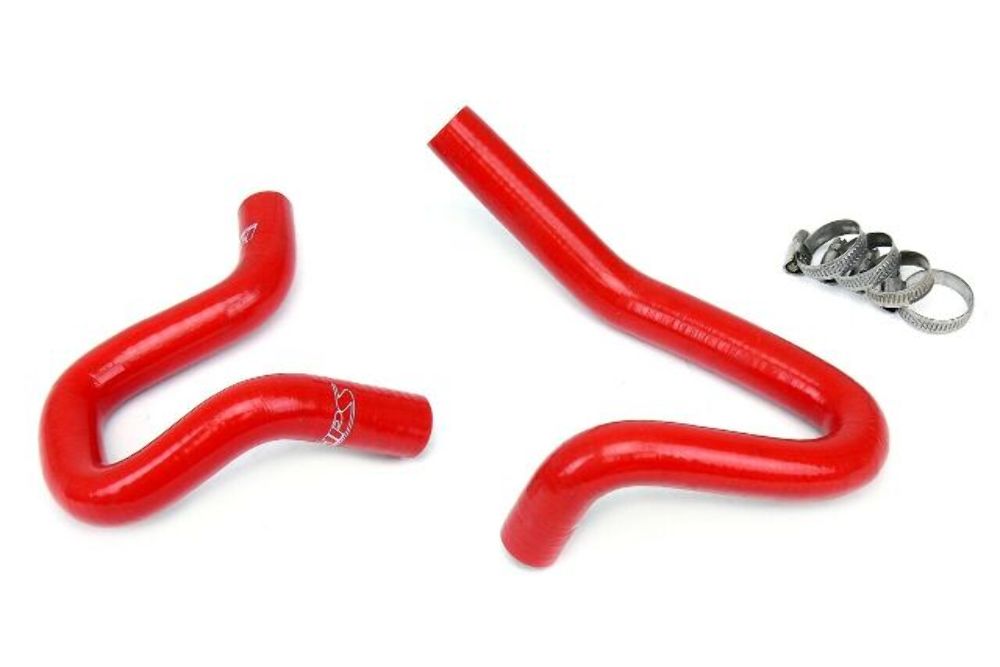 HPS Red Heater Hose Fits 10-14 Genesis Coupe 2.0T Turbo 4Cyl Left Hand Drive