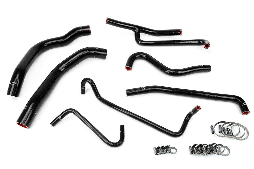 HPS 57-1330-BLK Black Silicone Radiator/Heater Hose For 11-14 Mustang 3.7L V6