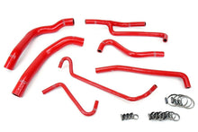 Load image into Gallery viewer, HPS 57-1330-RED Red Silicone Radiator/Heater Hose For 2011-2014 Mustang 3.7L V6