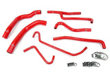 HPS 57-1330-RED Red Silicone Radiator/Heater Hose For 2011-2014 Mustang 3.7L V6