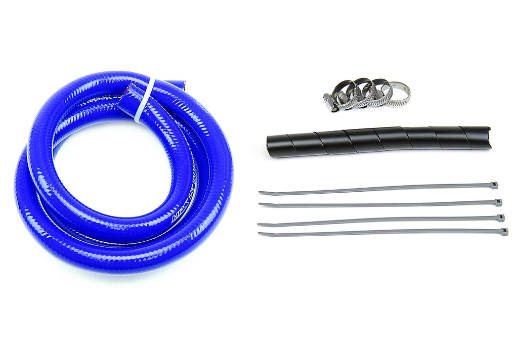 HPS 57-1335-BLUE Blue Silicone Heater Hose For 1991-2001 Cherokee XJ 4.0L