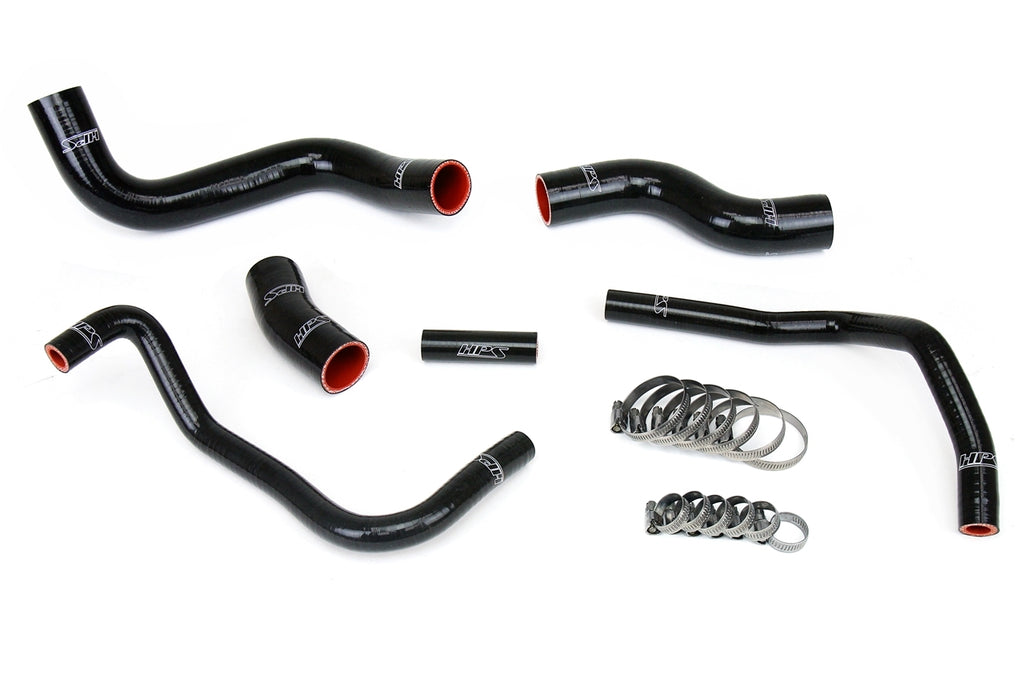 HPS 57-1336-BLK-2 Black Silicone Radiator/Heater Hose For 2013-2020 BRZ