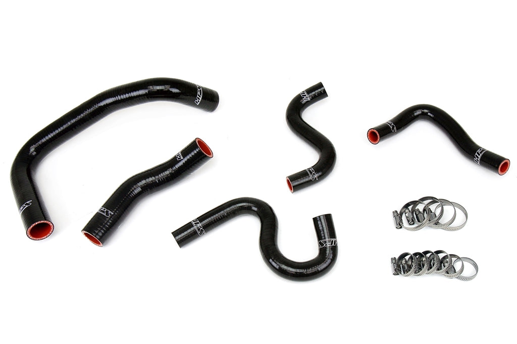 HPS Black Radiator Hose Kit For 1985-1987 Corolla AE86 4A-GEU Left Hand Drive