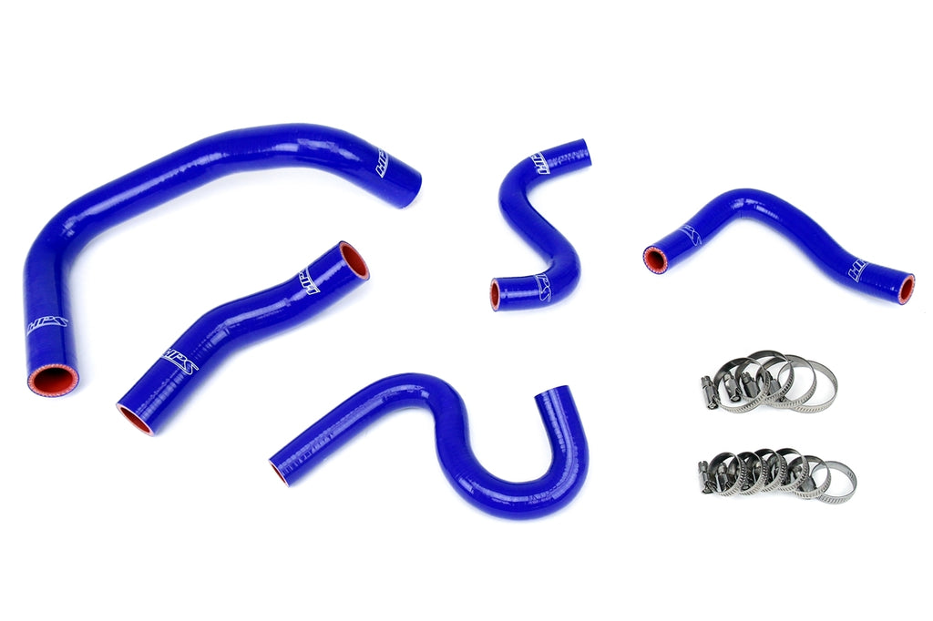 HPS Blue Radiator Hose Kit For 1985-1987 Corolla AE86 4A-GEU Left Hand Drive