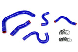 HPS Blue Radiator Hose Kit For 1985-1987 Corolla AE86 4A-GEU Left Hand Drive