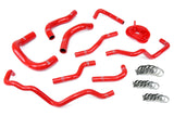 HPS 57-1341-RED Red Silicone Radiator/Heater Hose For 2008-2014 iQ 1.3L 4cyl