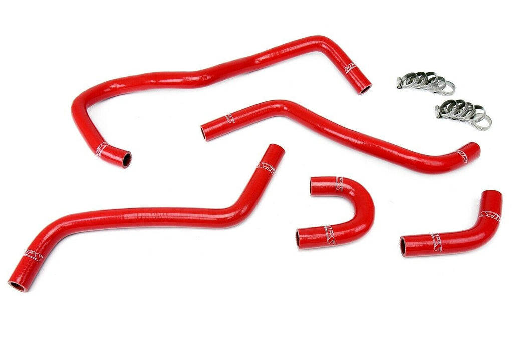 HPS 57-1345-RED Red Silicone Radiator Hose For 2004-2007 YXR450 YXR660 Rhino