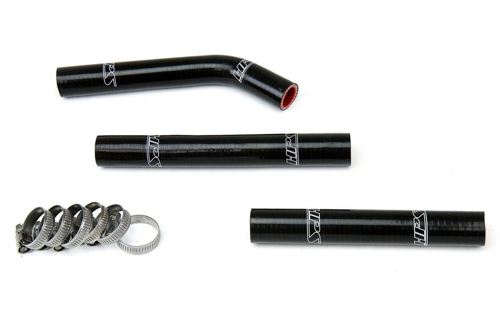 HPS 57-1354-BLK Black Silicone Radiator Hose For 2011-2013 125SX 150SX