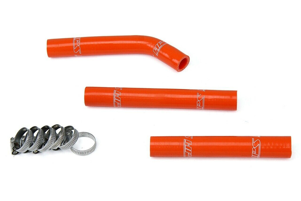 HPS 57-1354-ORG Orange Silicone Radiator Hose For 2011-2013 125SX 150SX