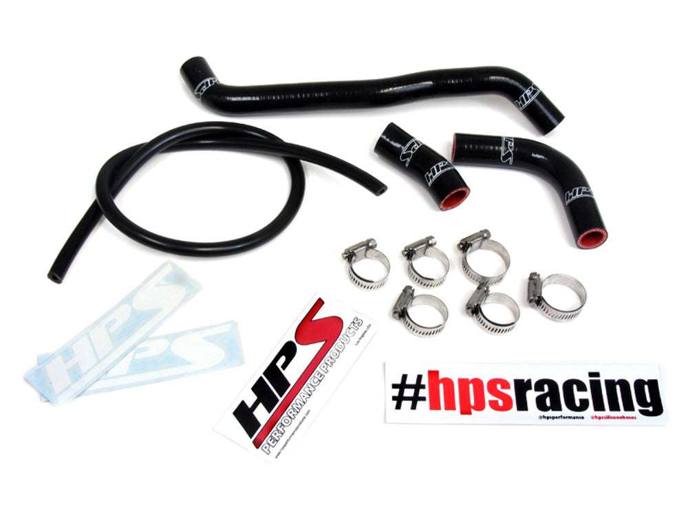 HPS 57-1359-BLK Black Silicone Radiator Hose For 2000-2008 DRZ400S DRZ400SM