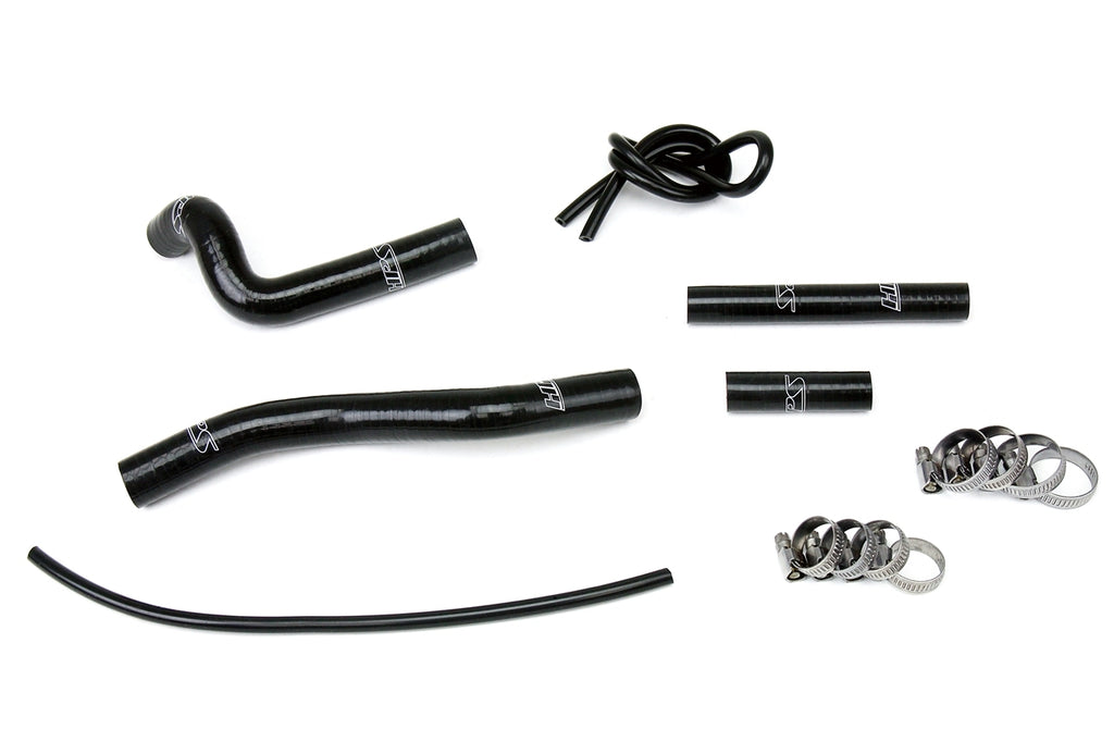 HPS 57-1363-BLK Black Silicone Radiator Hose For 2001-2008 RM125 2 Stroke