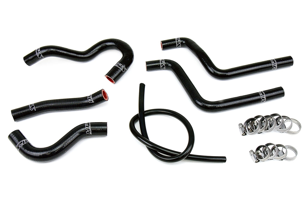 HPS 57-1372-BLK Black Silicone Radiator Hose For 2003-2004 CR125R