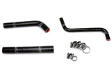 HPS 57-1376-BLK Black Silicone Radiator Hose For 2004-2009 TRX450R