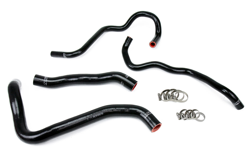 HPS 57-1388-BLK Black Silicone Radiator/Heater Hose For 2013-2017 Accord 3.5L V6