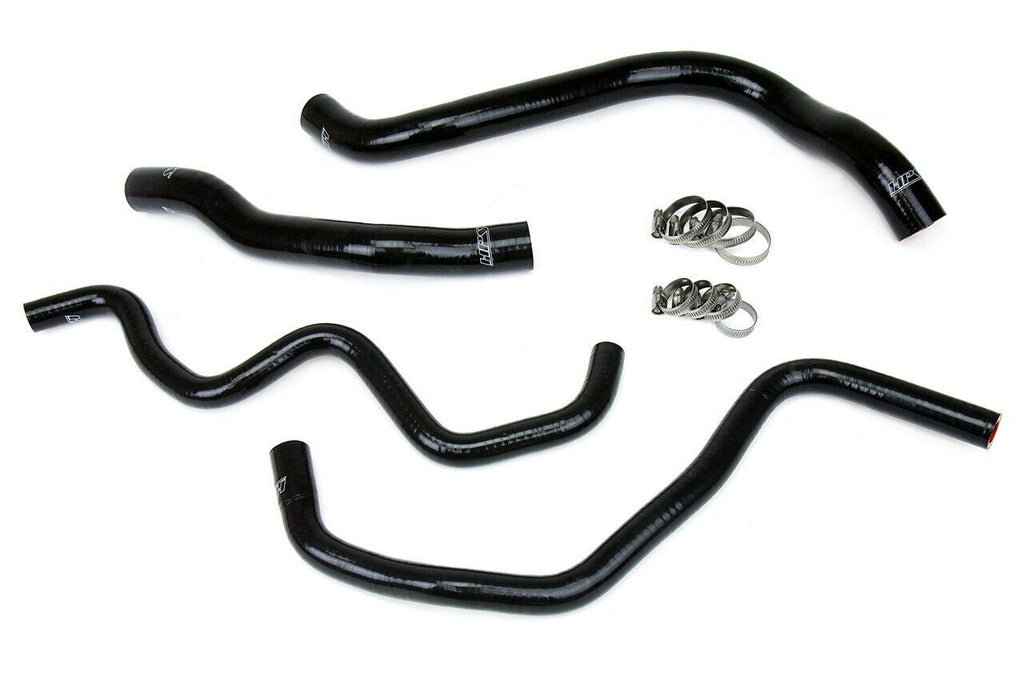 HPS 57-1390-BLK-2 Black Silicone Radiator/Heater Hose For 2010-2014 TSX 3.5L V6