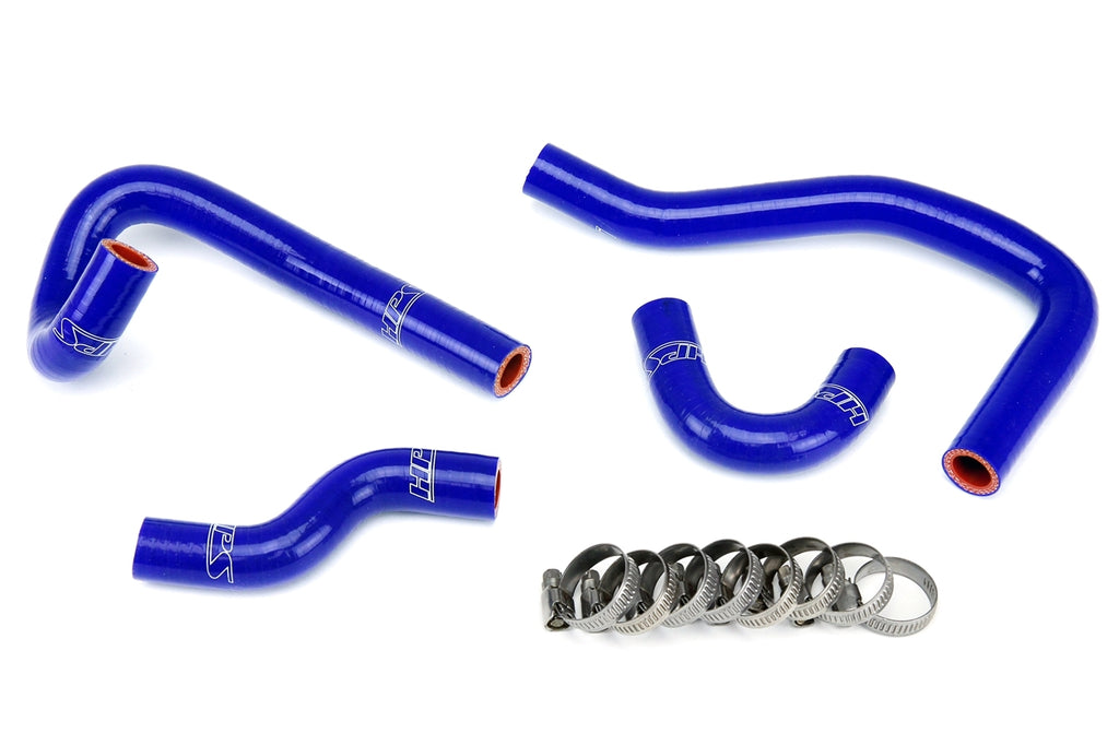 HPS 57-1396-BLUE Blue Silicone Heater Hose For 1993-1995 RX7 FD3S