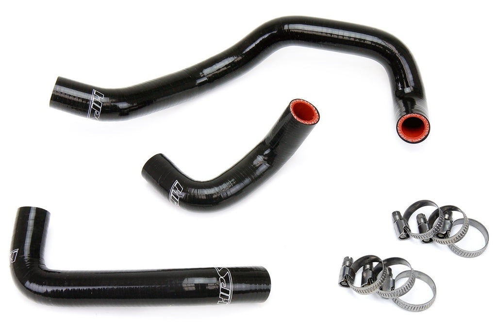 HPS 57-1397-BLK Black Silicone Heater Hose For 1995-1998 240SX KA24DE