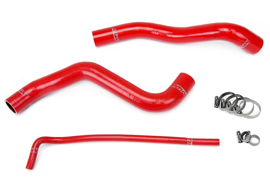 HPS Red Silicone Radiator Hose For 12-15 Camaro SS / ZL1 6.2L V8, Z28 7.0L V8