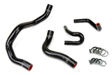 HPS 57-1413-BLK Black Silicone Radiator/Heater Hose For 1999-2005 Miata 1.8L