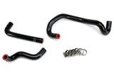 HPS Black Silicone Heater Hose For 1986-1992 RX7 FC3S Non Turbo Left Hand Drive